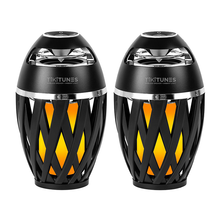 Load image into Gallery viewer, TikiTunes Portable Bluetooth Wireless Speaker with LED Atmospheric Lighting Effect