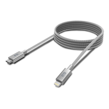 Load image into Gallery viewer, PureGear USB-C to Lightning Cable, Braided - Metallic Space Gray

