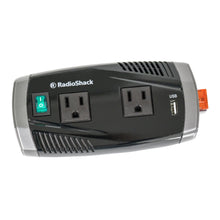 Load image into Gallery viewer, 350 Watt High-Power Inverter with 2 Grounded Outlets and USB
