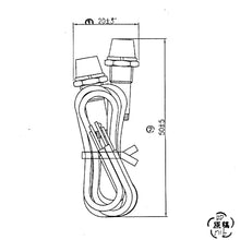 Load image into Gallery viewer, 120VAC Neon Lamp Assembly - Red (2-Pack)
