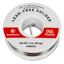 Load image into Gallery viewer, SnCu 99.3/0.7 Lead-Free Rosin-Core Solder
