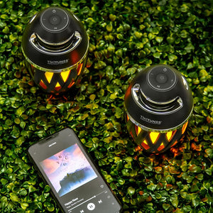 TikiTunes Portable Bluetooth Wireless Speaker with LED Atmospheric Lighting Effect